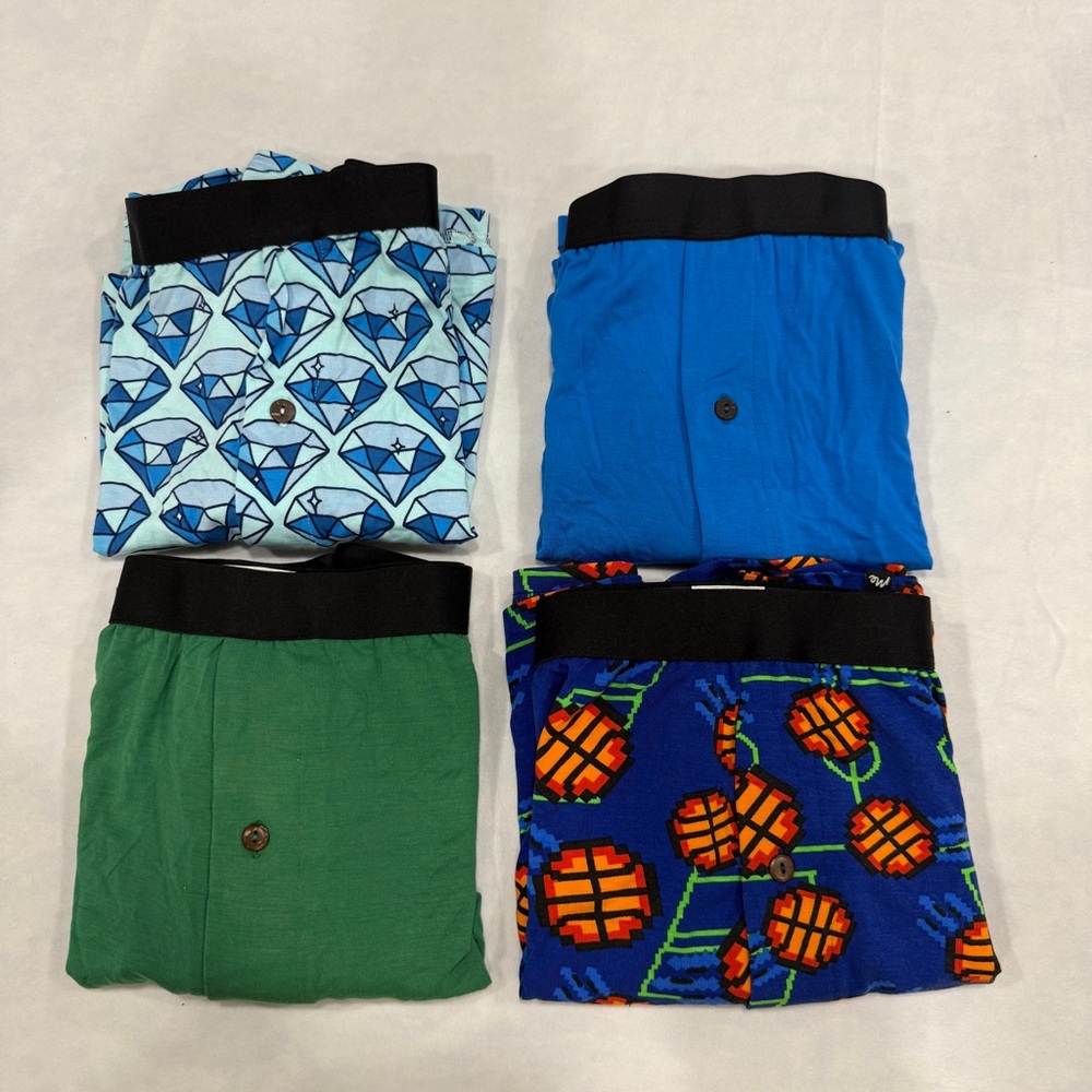 MeUndies Men’s Boxer 4 pack Size M